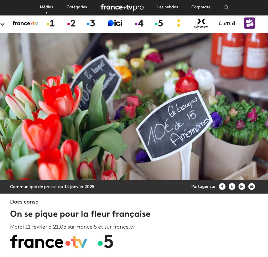 On se pique pour la fleur franaise